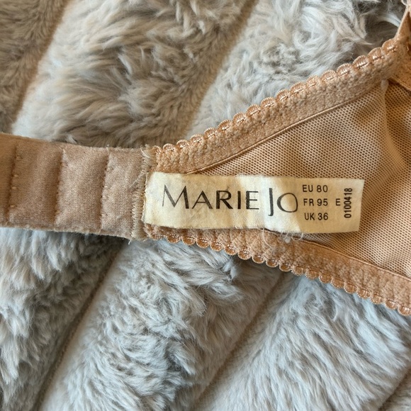 Marie Jo Avery Padded Plunge Bra in Cafe Latte - Picture 2 of 2